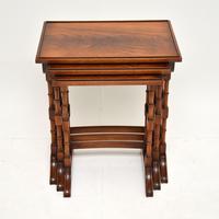 Antique Georgian Style Mahogany Nest of Tables (9 of 10) Antique Georgian Style Mahogany Nest of Tables (9 of 10)