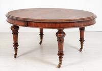 Mahogany Victorian Oval Extending Dining Table (9 of 9) Mahogany Victorian Oval Extending Dining Table (9 of 9)