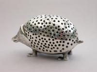 Edwardian Novelty Cast Silver Porcupine Pin Cushion (6 of 15) Edwardian Novelty Cast Silver Porcupine Pin Cushion (6 of 15)