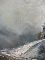 Oil on Board The Battle Ship Listed Artist Dion Pears (4 of 12) Oil on Board The Battle Ship Listed Artist Dion Pears (4 of 12)