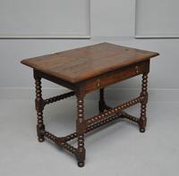 17th Century Bobbin Turned Oak Side Table (4 of 12) 17th Century Bobbin Turned Oak Side Table (4 of 12)