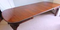 Antique Large Mahogany Extending Dining Table (12 of 16) Antique Large Mahogany Extending Dining Table (12 of 16)