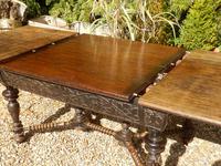 Oak Victorian Extending Dining Table (6 of 7) Oak Victorian Extending Dining Table (6 of 7)