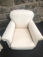 Pair of antique English armchairs for recovering (5 of 9) Pair of antique English armchairs for recovering (5 of 9)