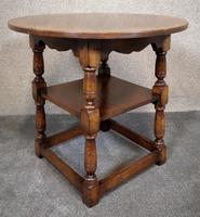 Titchmarsh & Goodwin English Oak Tavern Table / Occasional Table RL87 (8 of 10) Titchmarsh & Goodwin English Oak Tavern Table / Occasional Table RL87 (8 of 10)