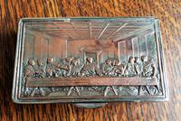 Rare French F Morel Solid Silver Last Supper Scense Lud Snuff Box (17 of 18) Rare French F Morel Solid Silver Last Supper Scense Lud Snuff Box (17 of 18)