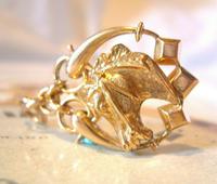 Victorian Pocket Watch Chain Horse & Pony Fob 1890s 10ct Rose Gold Filled Equestrian Fob (2 of 9) Victorian Pocket Watch Chain Horse & Pony Fob 1890s 10ct Rose Gold Filled Equestrian Fob (2 of 9)