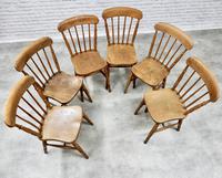 Set of 6 Stickback Windsor Kitchen / Dining Chairs (4 of 6) Set of 6 Stickback Windsor Kitchen / Dining Chairs (4 of 6)