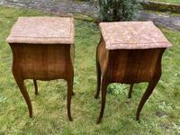 Pair of marquetry bedside tables (4 of 5) Pair of marquetry bedside tables (4 of 5)
