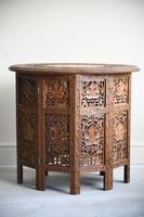 Carved Indian Side Table (6 of 12) Carved Indian Side Table (6 of 12)