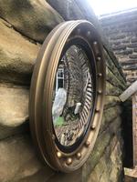 Antique Gilt Framed Convex Mirror (3 of 3) Antique Gilt Framed Convex Mirror (3 of 3)