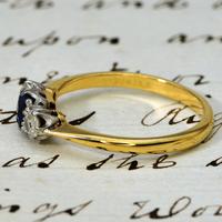 The Vintage Sapphire & Two Diamond Ring (2 of 4) The Vintage Sapphire & Two Diamond Ring (2 of 4)