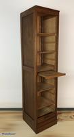 Antique French Tall Filing Cabinet Tambour Roller Shutter (3 of 10) Antique French Tall Filing Cabinet Tambour Roller Shutter (3 of 10)