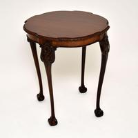 Antique Chippendale Style Carved Mahogany Occasional Table (3 of 6) Antique Chippendale Style Carved Mahogany Occasional Table (3 of 6)