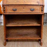 Oak Bureau Arts & Crafts Writing Desk Chest Edwardian Slim (6 of 12) Oak Bureau Arts & Crafts Writing Desk Chest Edwardian Slim (6 of 12)