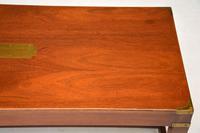 Military Campaign Mahogany & Brass Coffee Table (3 of 8) Military Campaign Mahogany & Brass Coffee Table (3 of 8)