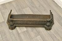 Art Nouveau Cast Iron Fender or Dog Grate (2 of 4) Art Nouveau Cast Iron Fender or Dog Grate (2 of 4)