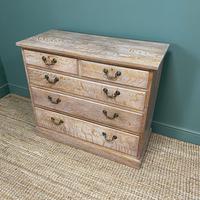 Superb Quality Limed Oak Antique Chest of Drawers (6 of 8) Superb Quality Limed Oak Antique Chest of Drawers (6 of 8)