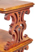Antique Victorian Mahogany Three-Tier Server/Whatnot (4 of 7) Antique Victorian Mahogany Three-Tier Server/Whatnot (4 of 7)