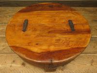 Antique Carved Indian Chakki Table Coffee Table with Lid (2 of 14) Antique Carved Indian Chakki Table Coffee Table with Lid (2 of 14)