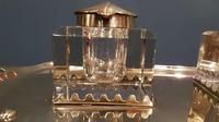 Antique Art Nouveau Brass Double Inkstand (3 of 7) Antique Art Nouveau Brass Double Inkstand (3 of 7)