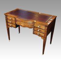 Edwardian Inlaid Rosewood Writing Table (3 of 12) Edwardian Inlaid Rosewood Writing Table (3 of 12)