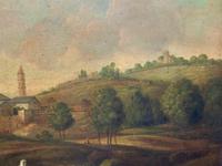 HUGE '17thc Old Master Manner' Original signed Italianate Landscape Oil Painting (8 of 16) HUGE '17thc Old Master Manner' Original signed Italianate Landscape Oil Painting (8 of 16)