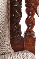 Fine Pair of Antique Carved Oak Armchairs c.1880 (9 of 13) Fine Pair of Antique Carved Oak Armchairs c.1880 (9 of 13)