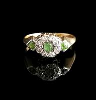 Antique Edwardian Peridot & Diamond Cluster Ring, 18ct Gold (3 of 13) Antique Edwardian Peridot & Diamond Cluster Ring, 18ct Gold (3 of 13)