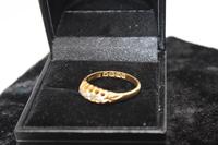 18ct Gold Diamond Ring, size N, weighing 2.6g (3 of 6) 18ct Gold Diamond Ring, size N, weighing 2.6g (3 of 6)