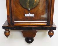 Antique Rocket Cased Single Weight Walnut 8-Day Vienna Regulator Wall Clock (7 of 14) Antique Rocket Cased Single Weight Walnut 8-Day Vienna Regulator Wall Clock (7 of 14)