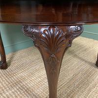 Edwardian Walnut Wind Out Extending Antique Dining Table (6 of 10) Edwardian Walnut Wind Out Extending Antique Dining Table (6 of 10)
