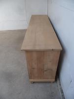 Art Nouveau Antique Pine 4 Door Dresser Base / TV Stand to wax / paint (5 of 9) Art Nouveau Antique Pine 4 Door Dresser Base / TV Stand to wax / paint (5 of 9)