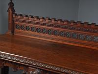 Carved Oak Serving Table Attributed to Pugin (15 of 17) Carved Oak Serving Table Attributed to Pugin (15 of 17)