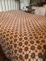 Antique Vintage Retro French Large King Size Patterned Bed Quilt (3 of 10) Antique Vintage Retro French Large King Size Patterned Bed Quilt (3 of 10)