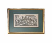Original Hogarth Engraving 'Skimmington'