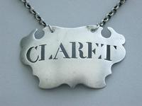 George II Silver Plain Escutcheon Wine Label Claret (3 of 6) George II Silver Plain Escutcheon Wine Label Claret (3 of 6)