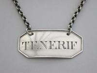 Rare George III Irish Silver Wine Label 'tenerif', by John Teare, Dublin, C1800 (4 of 8) Rare George III Irish Silver Wine Label 'tenerif', by John Teare, Dublin, C1800 (4 of 8)