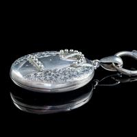 Antique Victorian Buckle Locket & Collar Necklace Sterling Silver c.1880 (6 of 7) Antique Victorian Buckle Locket & Collar Necklace Sterling Silver c.1880 (6 of 7)