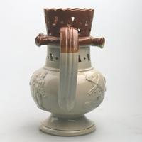 An Attractive Stoneware Pottery Staffordshire / Denby Puzzle Jug C.19thc (4 of 14) An Attractive Stoneware Pottery Staffordshire / Denby Puzzle Jug C.19thc (4 of 14)