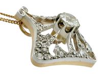 4.21ct Diamond & 18ct Yellow Gold Pendant / Brooch - Antique French c.1900 (6 of 16) 4.21ct Diamond & 18ct Yellow Gold Pendant / Brooch - Antique French c.1900 (6 of 16)