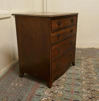 Distressed Georgian Flame Mahogany Chest of Drawers (3 of 5) Distressed Georgian Flame Mahogany Chest of Drawers (3 of 5)