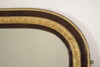 Victorian Walnut & Gilt Arch Top Overmantle Mirror (5 of 9) Victorian Walnut & Gilt Arch Top Overmantle Mirror (5 of 9)