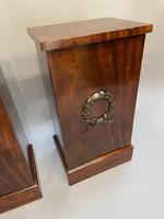 Pair of Mahogany Pedestal Cabinets (6 of 12) Pair of Mahogany Pedestal Cabinets (6 of 12)