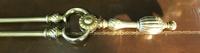 Quality Brass Andirons & Companion Set (14 of 17) Quality Brass Andirons & Companion Set (14 of 17)