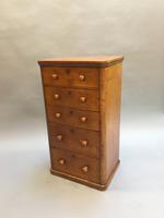Victorian Narrow Chest of Drawers (4 of 11) Victorian Narrow Chest of Drawers (4 of 11)