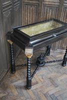 Ebonised Bijouterie / Vitrine Cabinet Table (3 of 8) Ebonised Bijouterie / Vitrine Cabinet Table (3 of 8)