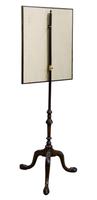 George III Chippendale Period Pole Screen (2 of 5) George III Chippendale Period Pole Screen (2 of 5)