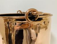 Antique Riveted Copper Bucket (9 of 14) Antique Riveted Copper Bucket (9 of 14)