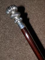 Vintage 925 Silver Segment Patterned Topped Walking Stick / Cane (2 of 11) Vintage 925 Silver Segment Patterned Topped Walking Stick / Cane (2 of 11)
